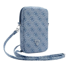 Guess Zip 4G Triangle bag - blue