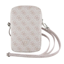 Guess Zip 4G Triangle bag - pink