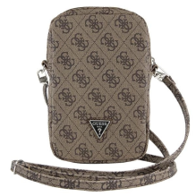 Guess Zip 4G Triangle bag - brown