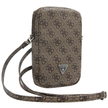 Guess Zip 4G Triangle bag - brown