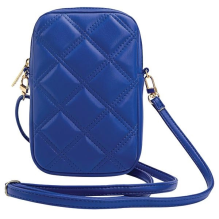 Guess Zip Quilted 4G bag - blue