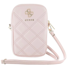 Guess Zip Quilted 4G rankinė - rožinė