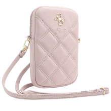 Guess Zip Quilted 4G bag - pink