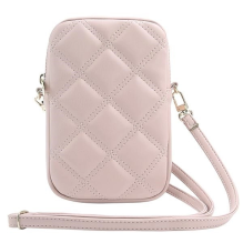 Guess Zip Quilted 4G bag - pink