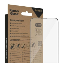 PanzerGlass Ultra-Wide Fit Tempered Glass Antibacterial Privacy with Positioner for iPhone 14 / 13 Pro / 13