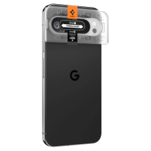 Spigen Optik.tR Ez Fit grūdinto stiklo fotoaparato ekrano apsauga, skirta „Google Pixel 9 Pro XL“ (2 pakuotės)