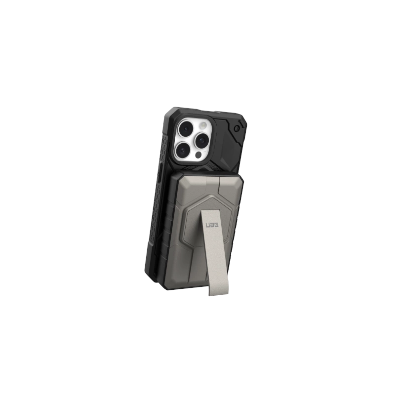 UAG tvirtas 10K 10000 mAh MagSafe Powerbank su 10W stovu + laidu – titano