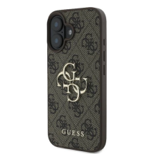 Guess 4G Big Logo iPhone 16 Plus Case - Brown