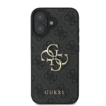 Guess 4G Big Logo iPhone 16 Case - Black