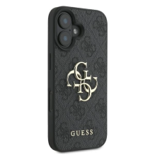 Guess 4G Big Logo iPhone 16 dėklas – juodas