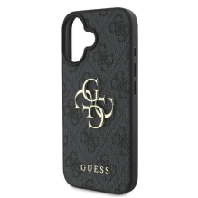 Guess 4G Big Logo iPhone 16 Case - Black