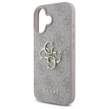 Guess 4G Big Logo iPhone 16 Case - Pink