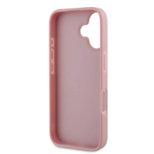 Guess Fixed Glitter Big 4G iPhone 16 Case - Pink