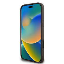 Guess 4G Big Logo iPhone 16 Pro Max dėklas – rudas