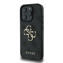 Guess 4G Big Logo iPhone 16 Pro Max Case - Black