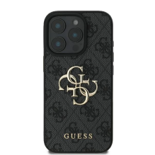 Guess 4G Big Logo iPhone 16 Pro Max Case - Black