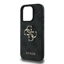 Guess 4G Big Logo iPhone 16 Pro Max Case - Black