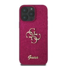 Guess Fixed Glitter Big 4G case for iPhone 16 Pro Max - purple