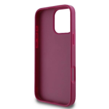 Guess Fixed Glitter Big 4G case for iPhone 16 Pro Max - purple