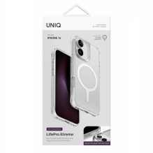 Uniq LifePro Xtreme Magclick Charging Case for iPhone 16 - Clear