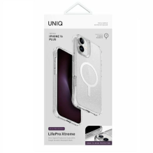 Uniq LifePro Xtreme Magclick Charging iPhone 16 Plus Case - Transparent