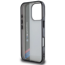 BMW Motosport IML Vertical Stripe iPhone 16 Pro Case - Gray