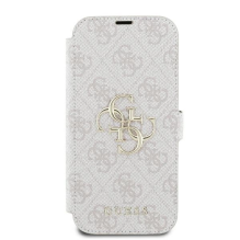 Guess 4G Metal Logo iPhone 16 Pro Case - Pink