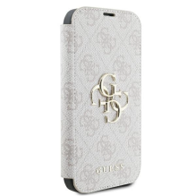 Guess 4G Metal Logo iPhone 16 Case - Pink