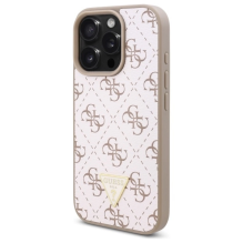 Guess New 4G Triangle Case for iPhone 16 Pro - White