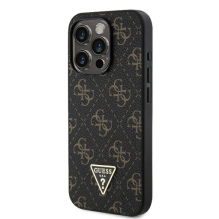 Guess New 4G Triangle Case for iPhone 16 Pro - Black