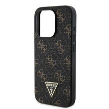 Guess naujas 4G trikampis dėklas, skirtas iPhone 16 Pro – juodas