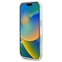 Guess IML širdies dėklas, skirtas iPhone 16 plus – skaidrus