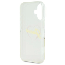 Guess IML Heart Case for iPhone 16 plus - Transparent