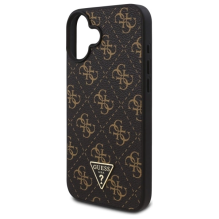 Guess naujas 4G trikampis dėklas, skirtas iPhone 16 Plus – juodas