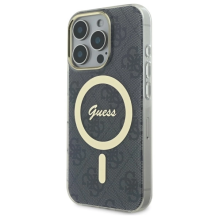 Guess IML 4G MagSafe iPhone 16 Pro Case - Black