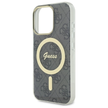 Guess IML 4G MagSafe iPhone 16 Pro Case - Black