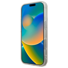 Guess IML 4G MagSafena iPhone 16 Pro dėklas – rožinis