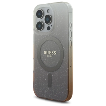 Guess IML Glitter Gradient MagSafe iPhone 16 Pro Case - Brown