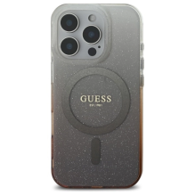 Guess IML Glitter Gradient MagSafe iPhone 16 Pro Case - Brown