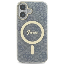 Guess IML 4G MagSafe iPhone 16 dėklas – mėlynas