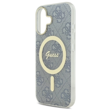 Guess IML 4G MagSafe iPhone 16 Case - Blue