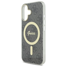 Guess IML 4G MagSafe iPhone 16 Case - Black