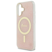 Guess IML 4G MagSafe iPhone 16 Case - Pink