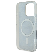 Guess IML 4G MagSafe Case for iPhone 16 Pro Max - Blue