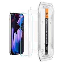 „Spigen Glas.tR EZ Fit“ grūdintas stiklas su aplikatoriumi, skirtas „Google Pixel 9 / 9 Pro“ (2 vnt.)