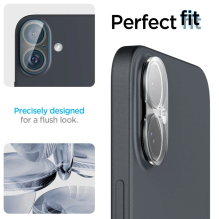 Spigen Optik Glas.tR tempered glass for iPhone 16 / 16 Plus camera - transparent (2 pcs.)