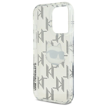 Karl Lagerfeld IML Choupette Head Electroplated iPhone 16 Pro Case - Clear