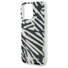 Karl Lagerfeld IML Zebra Pattern &amp; Cord iPhone 16 Pro Case - Black