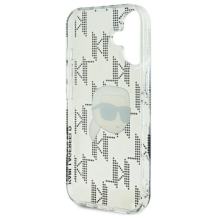 Karl Lagerfeld IML Karl Head Electroplated iPhone 16 Case - Clear