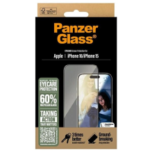 „PanzerGlass EyeCare“ ekrano apsauga „iPhone 16 6,1“ itin platus, tinkamas 2865